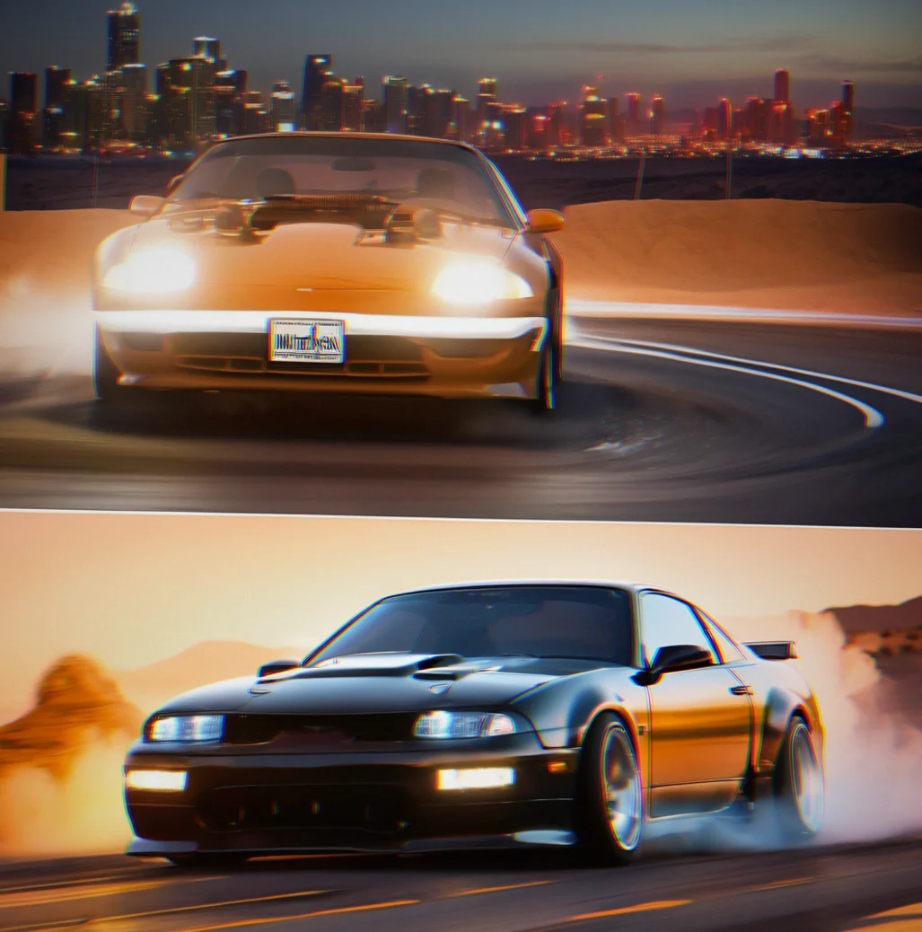 Drift angle showing 47 degrees with a 1.8x nitro multiplier active, nitro tank fill visible on screen